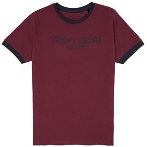 Teddy Smith 61002433D T-shirt voor jongens, Paars, 8 Jaren