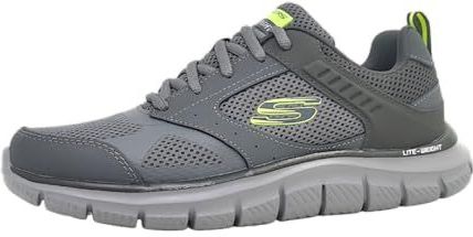 Skechers - Track-Syntac - Sneaker - Houtskool - Heren