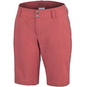 Columbia Saturday Trail Long Shorts voor dames, oranje (koraal), 34