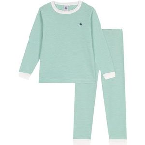Petit Bateau Pyjama voor meisjes, Aloevera/Marshmallow, 3 Jaren