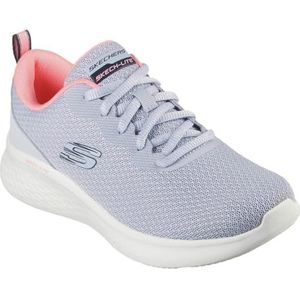 Skechers Dames Skech-LITE PRO beste kans, leisteen gaas/neon roze trim, 5.5 UK, Leisteen Mesh Neon Roze Trim, 38.5 EU