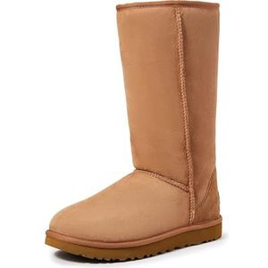 UGG Enkellaarsjes Dames / Laarzen / Damesschoenen Canvas 1016224 Cognac