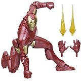 Marvel Hasbro Legends Series: Iron Man (Extremis) Classic Strips, 15 cm actiefiguur met scharnier, 15 cm