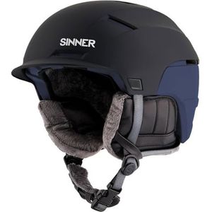 Sinner Beartooth-Matte Sea Blue/Black-L (59-62) helm voor volwassenen, uniseks, meerkleurig (meerkleurig)