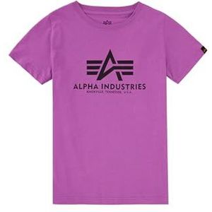 Alpha Industries Basic T Kinderen/Tieners T-shirt Dark Magenta