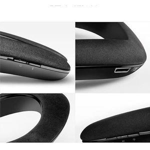 Mini-houder van metaal voor MacBook Pro Apple, verstelbaar, draagbaar, ventilatie, zwart