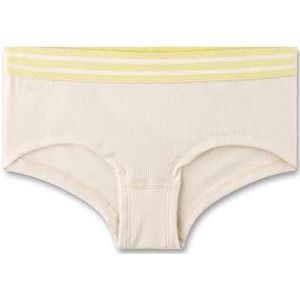 Sanetta Meisjesonderbroek Beige | Hoge kwaliteit en duurzame onderbroek voor meisjes van katoenmix. Panty met rib geweven band | Ondergoed voor meisjes, beige, 140 cm
