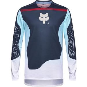 Fox - Flexair Elevated - Longsleeve Trui - Blauw Wit - Heren