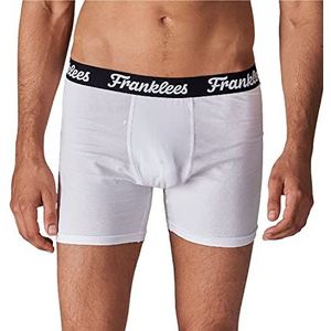 Franklees Boxerslip voor heren Galaxy, Wit, M