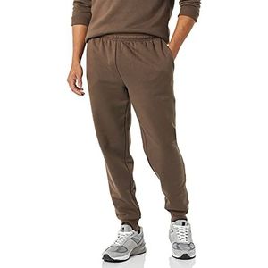 Amazon Essentials Men's Joggingbroek met fleece, Middenbruin, XXL