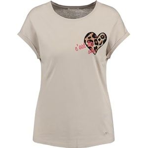 KEYLARGO Dames T-shirt WT Belle Round, beige (1004), XL