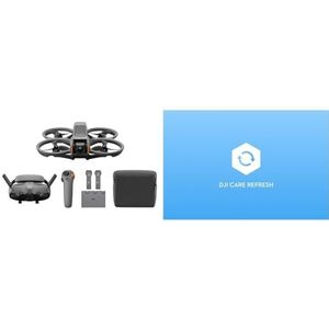 DJI Avata 2 Fly More Combo (3 Accu's) + Care Refresh 1-Year Plan, FPV-Drone Met 4K-Camera, Max. Vliegtijd 69 Minuten, Acrobatiek Met Één Druk Op De Knop