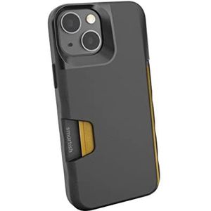 Smartish iPhone 13 Mini Wallet Case - Portemonnee Slayer Vol. 1 [Slank + Beschermend] Creditcardhouder - Zwarte Tie Affair