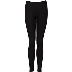 Trigema Jongens leggings van katoen/elastaan, zwart, 128 cm