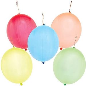 Baker Ross FX617 Regenboogkleuren Botsballonnen - Set van 10, feestzakvullers voor kinderen