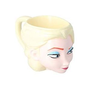 Elemed 86887 3D PS beker Elsa van Die Eiskönigin, volledig onbevroren (frozen), meerkleurig