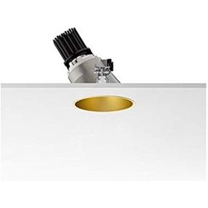 Inbouwlamp model Easy Kap inbouwframe niet nodig, voeding niet inbegrepen, 10,5 x 10,5 x 13,5 cm, goud (referentie: 03.4463.GLC)