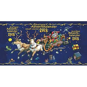 Frosted Games FRG00015 bordspel adventskalender 2018, meerkleurig