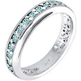 Elli Ring Dames Engagement Precious met Kristallen in 925 Sterling Zilver