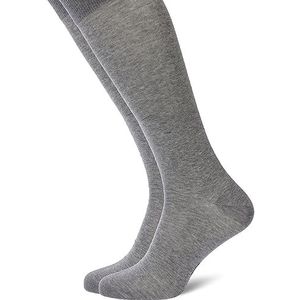BOSS Heren Knee High Socks, Medium Grey31, 43-46 EU