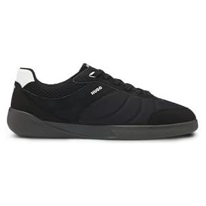 HUGO - 50541723 Riven Sneakers - Zwart - Synthetisch Suède/Nubuck