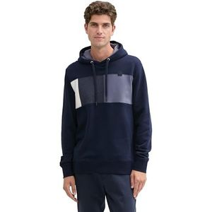 TOM TAILOR Sweatshirt voor heren, 10668 - Sky Captain Blue, XXL