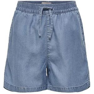 ONLY Kogpema DNM Noos Shorts voor meisjes, blauw (medium blue denim), 152 cm