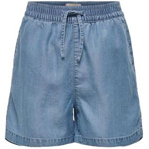 ONLY Kogpema DNM Noos Shorts voor meisjes, blauw (medium blue denim), 140 cm