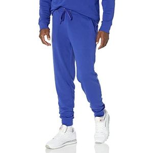 Amazon Essentials Lichtgewicht joggingbroek van Franse badstof voor heren (verkrijgbaar in groot en lang), koningsblauw, M