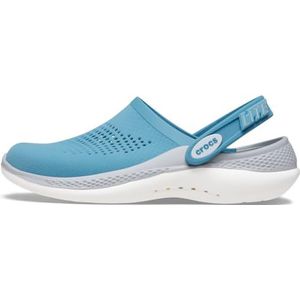 Crocs LiteRide 360 Clog uniseks-volwassene Klomp Klompen, Blue Steel Microchip, 37/38 EU