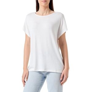 ONLY Dames Onlmarna S/S Back Crochet Top JRS T-shirt, wit, M