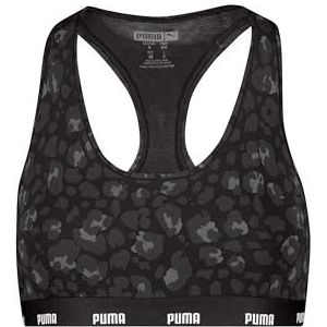 PUMA - Printed Racer Back Top - Zwart - Dames - 1-pack