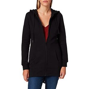 Sweat Parka - Groen - Katoenmix - Capuchon en Kangoeroezak