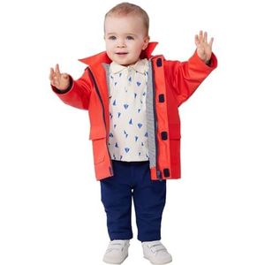 Petit Bateau baby jongen wax, rood, 12 Maanden
