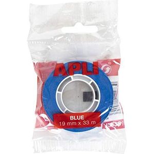 APLI 12273 — Blauw plakband 19 mm x 33 m