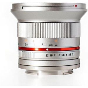 Rokinon - 12mm F/2.0 CS - Objectief - Zilver - Voor Sony E-Mount