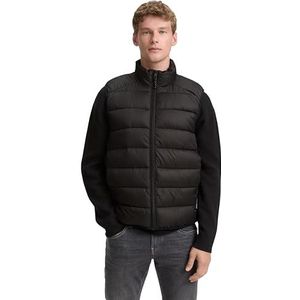 TOM TAILOR Denim heren vest, 29999 - Black, XXL