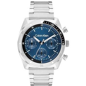 Calvin Klein - CK Flex - Herenhorloge - Blauw - Roestvrijstaal