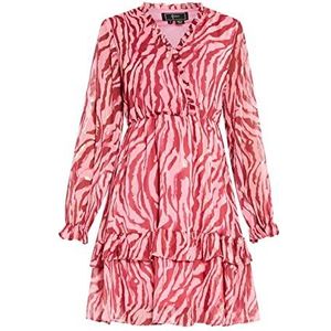 faina Damesjurk 19225463-FA01, roze, S, Jurk, S