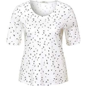Cecil T-shirt voor dames, Pure Off White, S