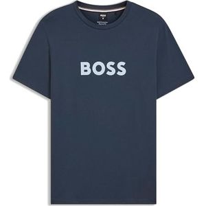 T-shirt van katoenen jersey met logoprint