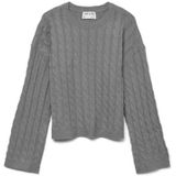 Awlorella - Gebreide Pullover - O-hals - Lange Mouwen - Regular Fit