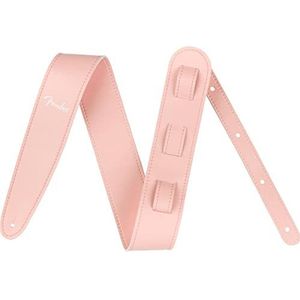 Fender® »VEGAN LEATHER STRAP« lederen gitaarriem - 6,3 cm breedte - kleur: Shell Pink