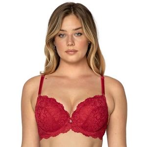 Smart & Sexy Push-up beha met kant, perfect voor moeiteloze stijl en comfort, 80C