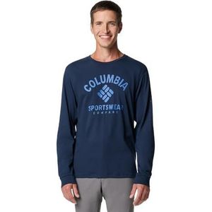 Columbia - Rockaway River - T-shirt - Dark Nocturnal - Lange Mouwen