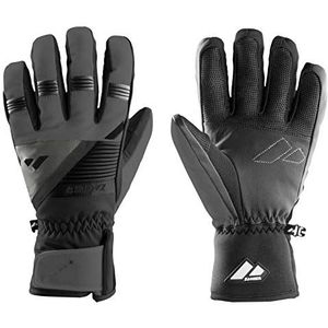 Zanier Heren 30168-2093-8 handschoenen, zwart, antraciet, 8