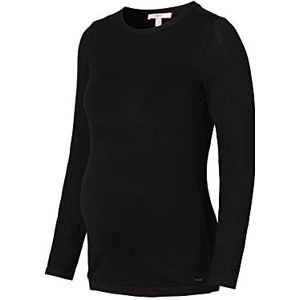 ESPRIT Maternity Dames Sweater Ls Pullover, Zwart - 001, 36