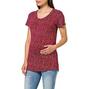 Supermom Dames Tee Ss AOP Pebbles Red T-shirt, Sun-dried Tomato - P750, L