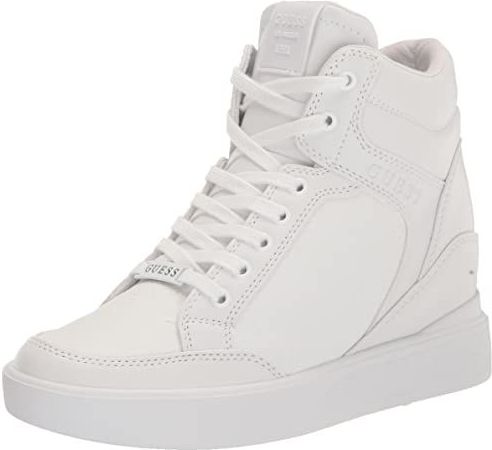 Guess Sneakers/Athletic Mid Top Wit 141 Dames Wit Maat 7, Kleur: wit., 7
