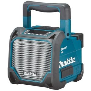 Makita DMR202 Bluetooth-luidspreker, zwart, blauw